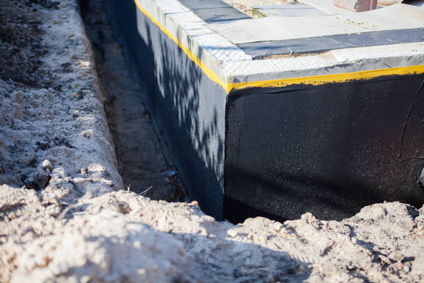 Residential Emergency Waterproofing installation at a Stillwater, MN home by SJ Waterproofing Pros
